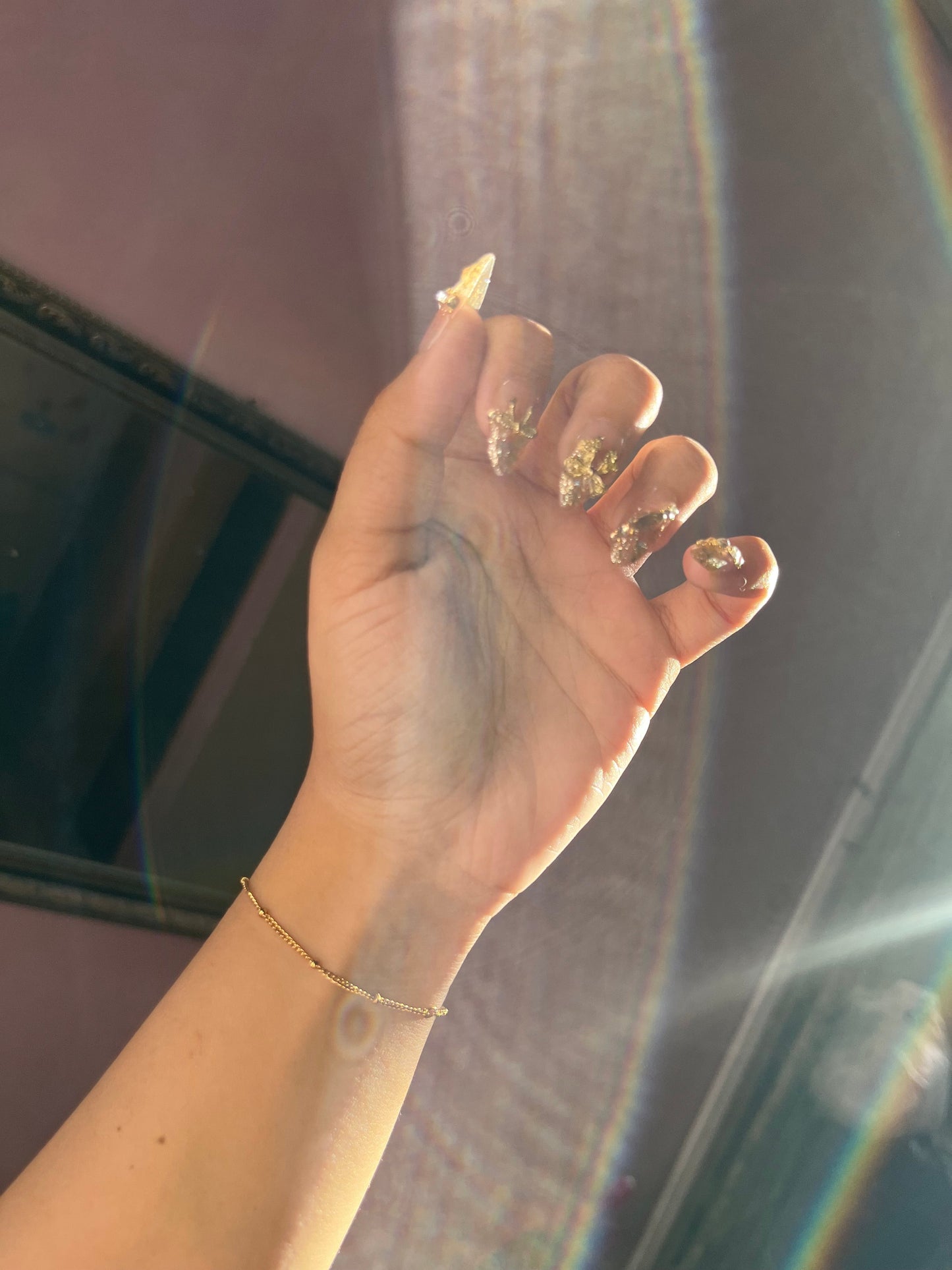 GOLD GLAM TIPS SET